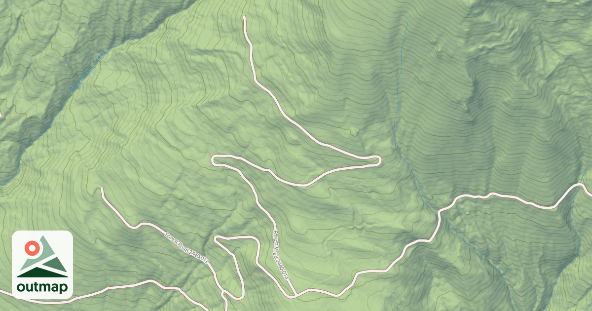Map of MID BLACKOAK