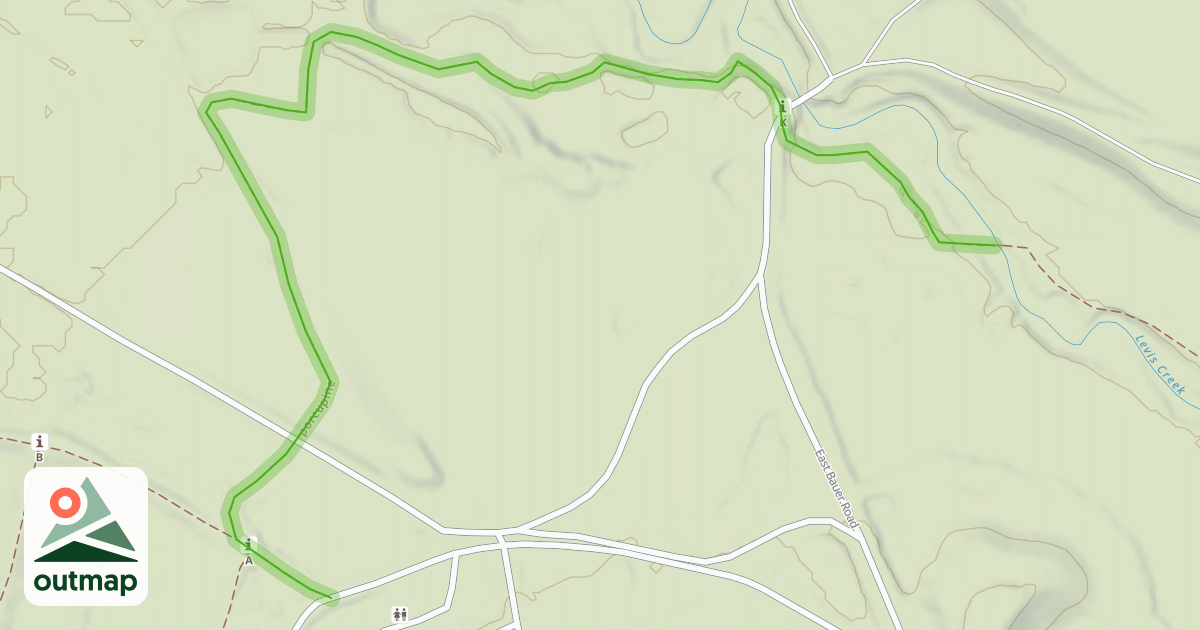 Map of porcupine