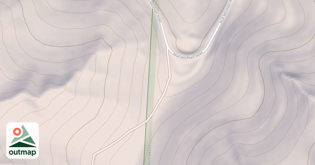 Map of USFS Motor Vehicle Use Map Roads {5446BDB7-515F-4AA3-8DB1-0BC156BBE7A6}