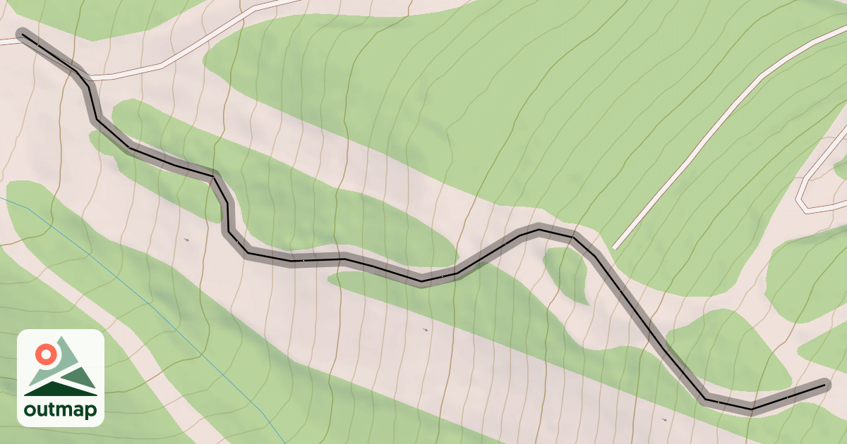 Map of Taylor's Run