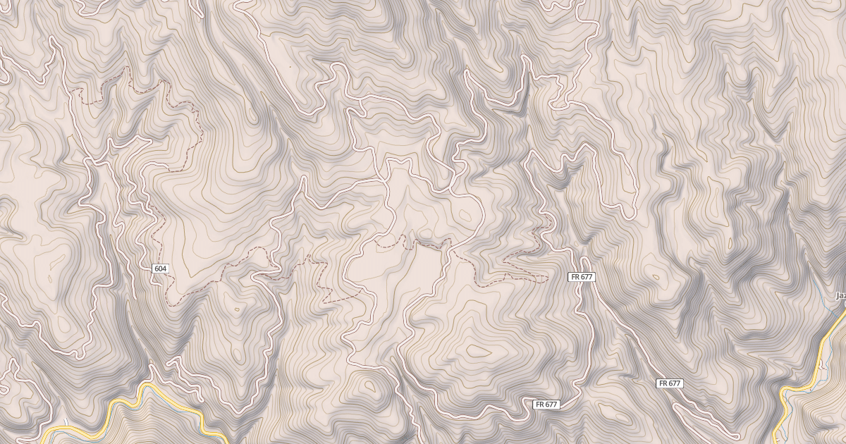 Map preview of CLARKE MOUNTAIN