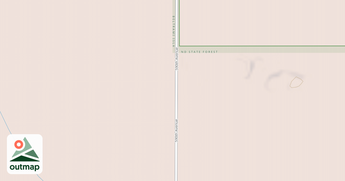 Map of Bemis Hill Trails