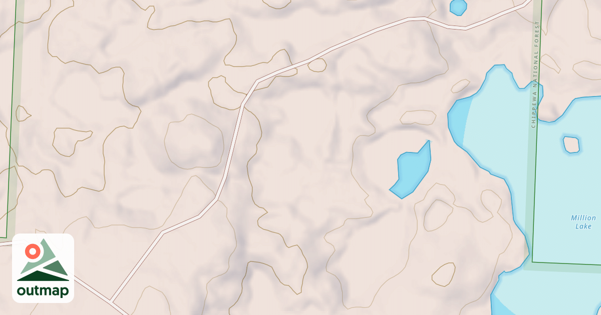 Map of EAST HOWARD LAKE SPUR A