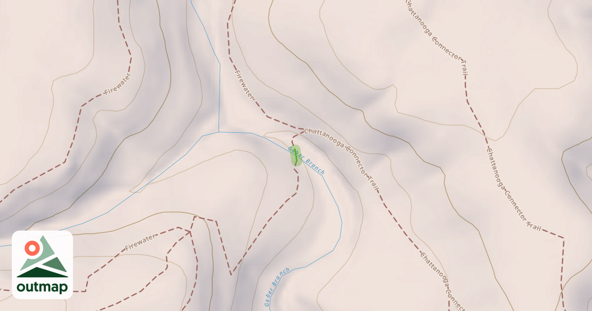 Map of Chattanooga Connector Trail