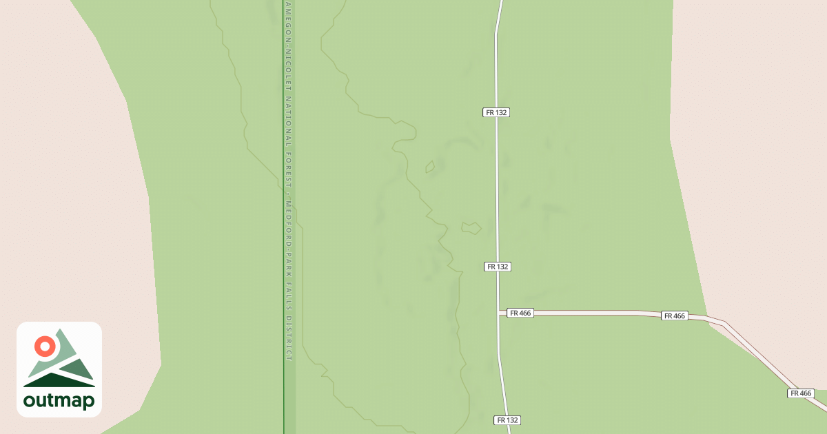 Map of FR 1180