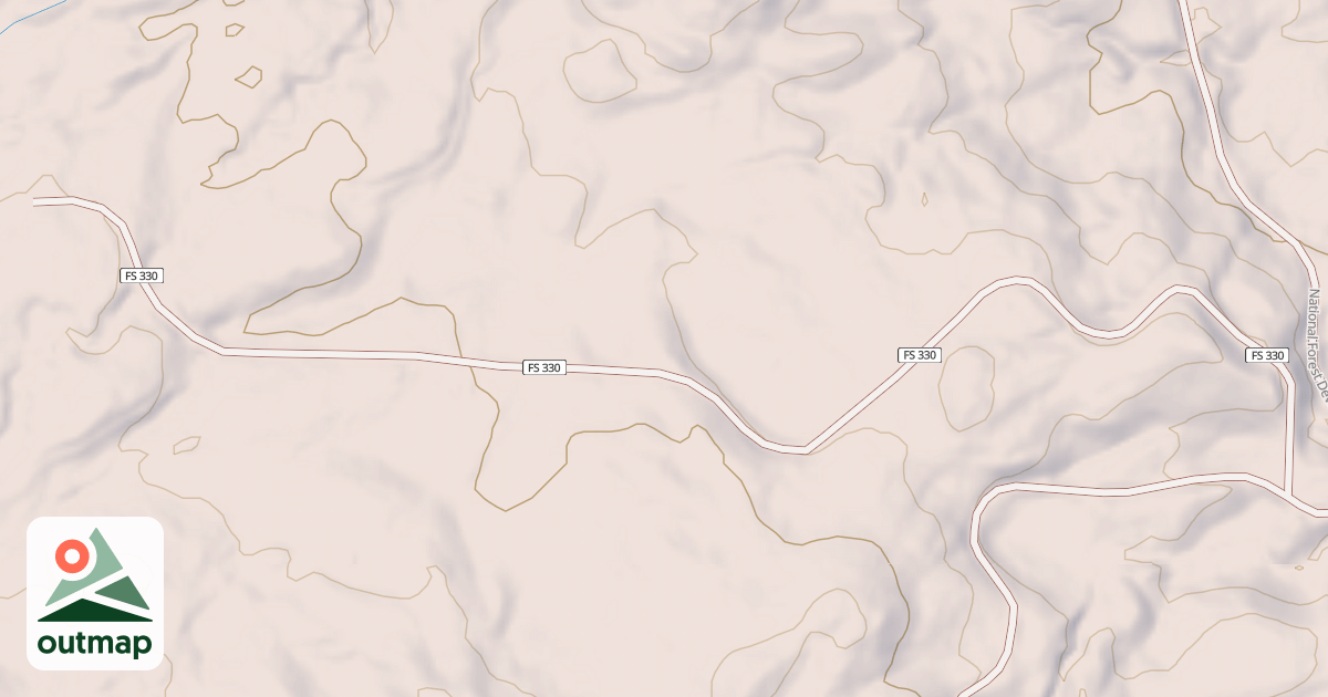 Map of CLEAR FORK