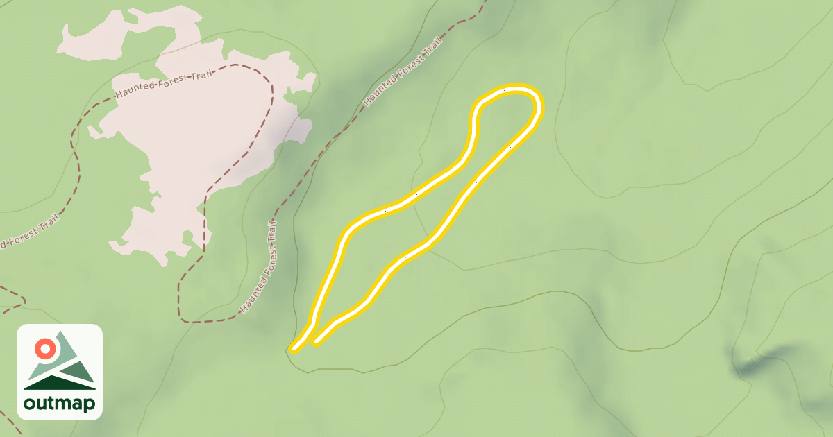 Map of Haunted Forest