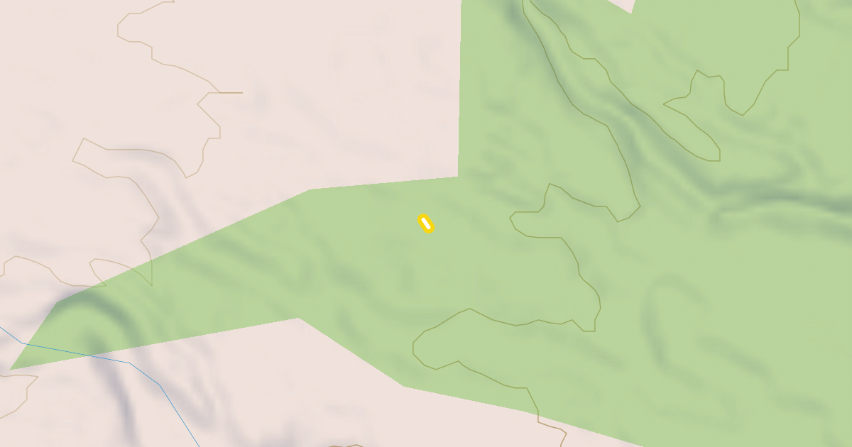 Map preview of Lower Ski Trail 5k Cutoff