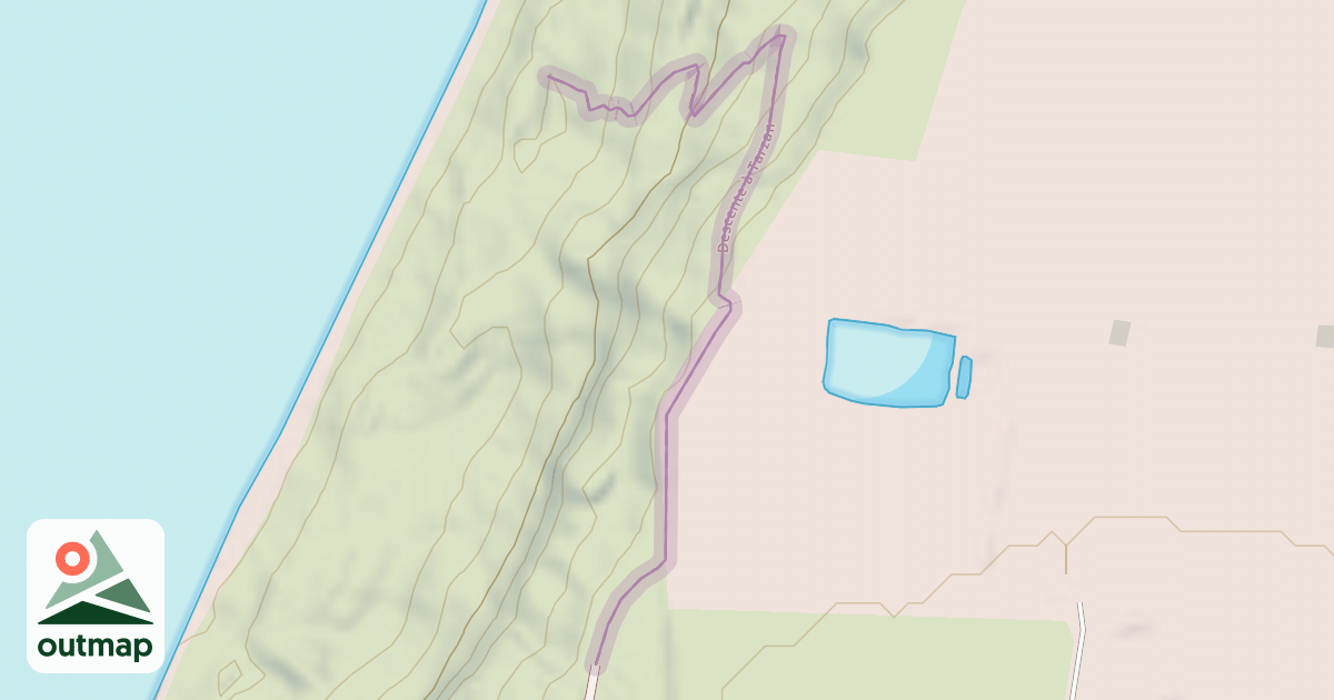 Map of Descente à Tarzan
