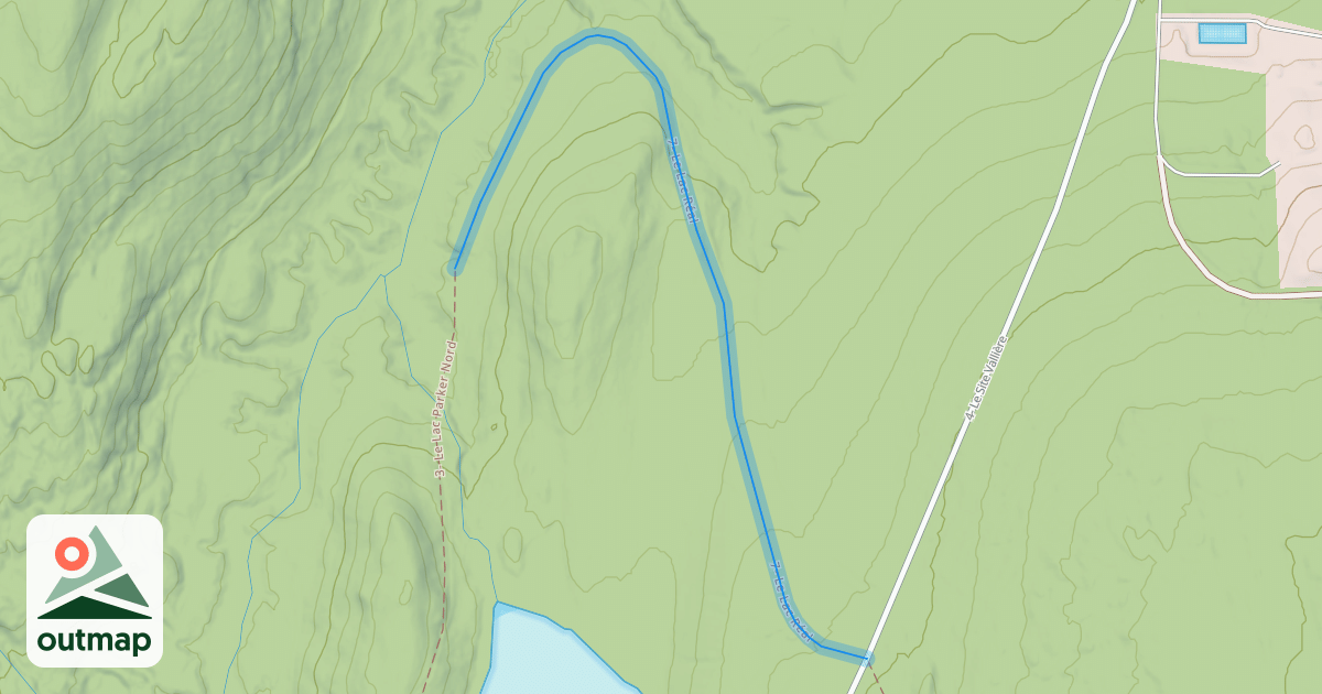 Map of 7- Le Lac Réal