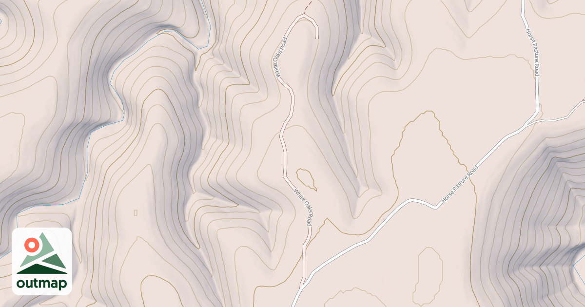 Map of WHITE OAKS