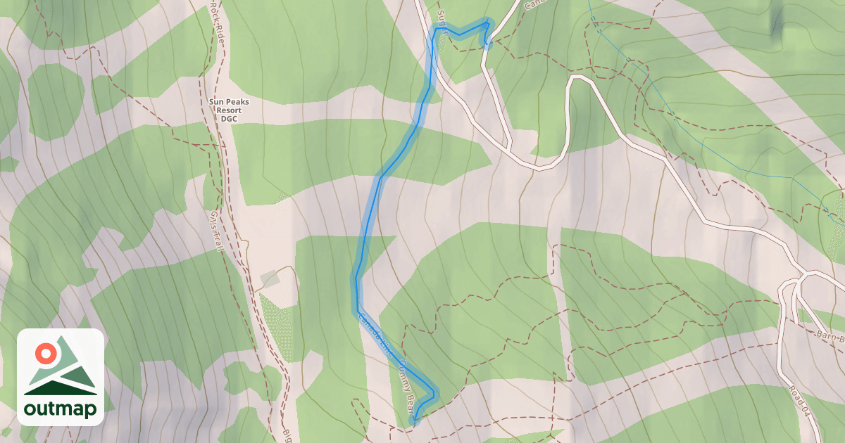 Map of Canada Line