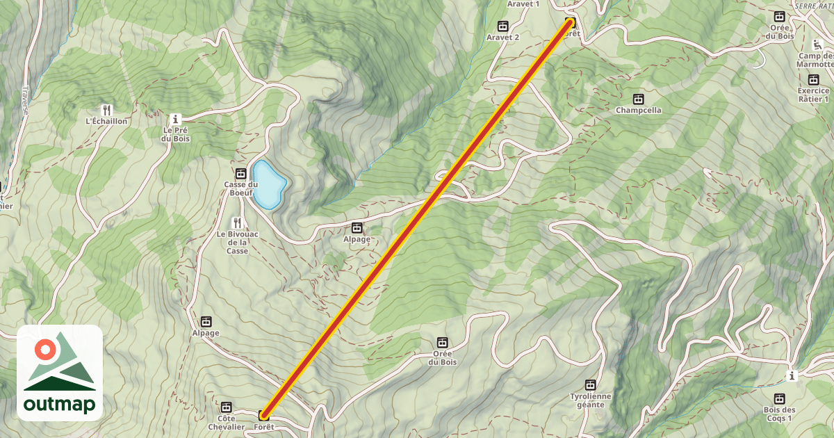Map of Forêt