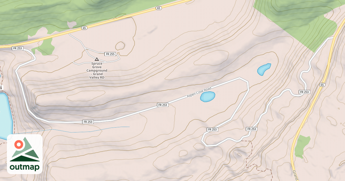 Map of ASPEN COVE