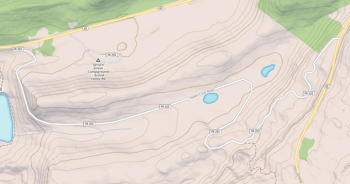 Map preview of ASPEN COVE