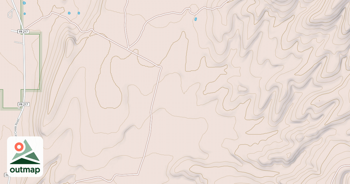 Map of USFS National Forest System Roads {49CFD85E-5183-4D11-BCCA-008D05CF418C}