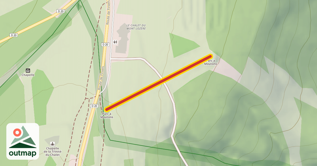 Map of Parc à Moutons
