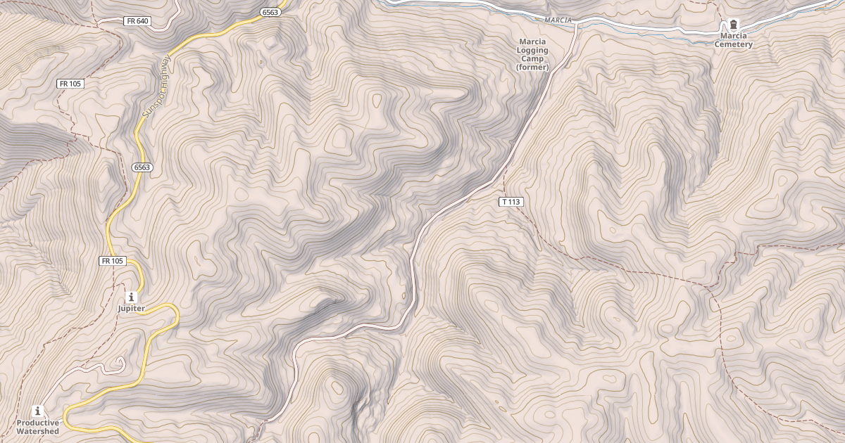Map preview of WATER CANYON