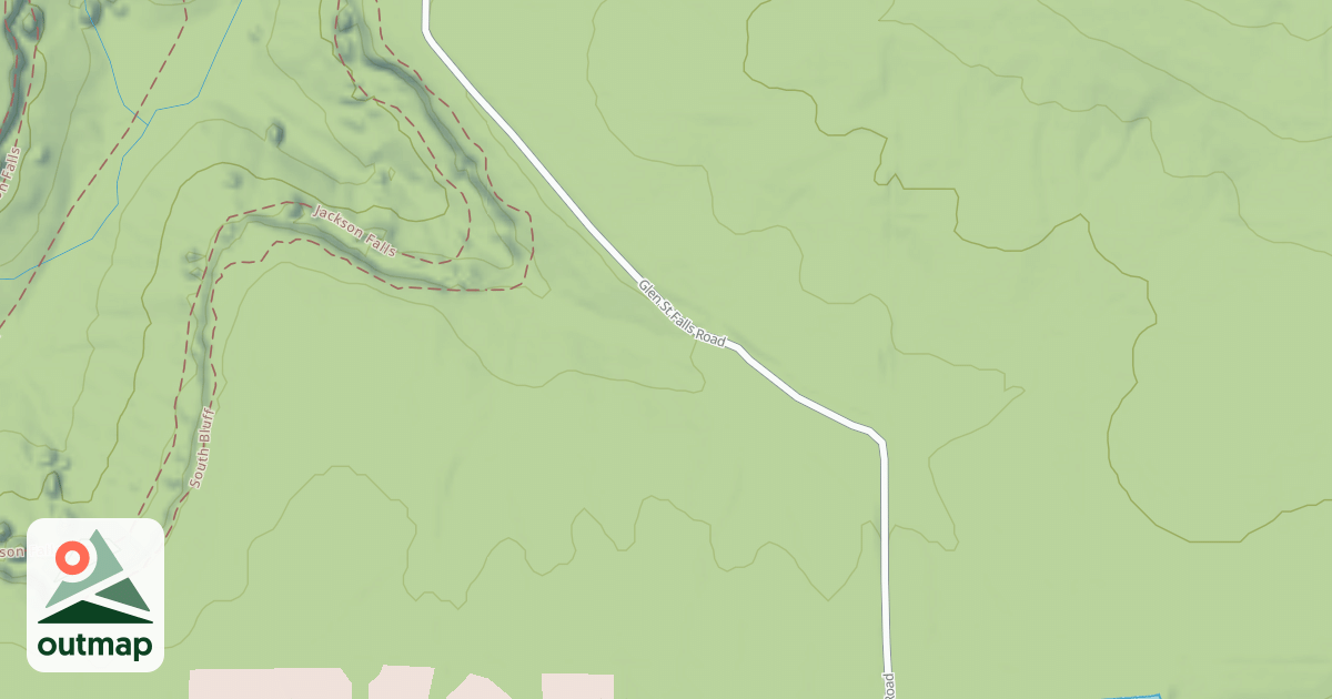 Map of GLEN STREET