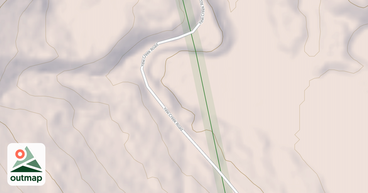 Map of CRANE MTN SNOWMOBILE