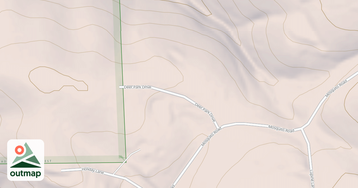 Map of CULDESAC