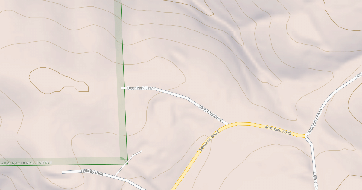 Map preview of CULDESAC