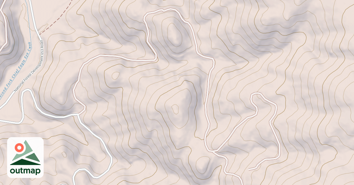 Map of Sagehen K