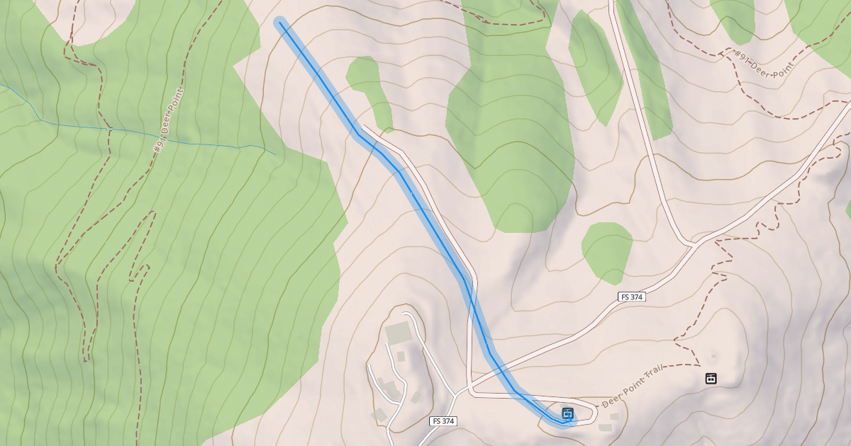 Map preview of Upper Ridge
