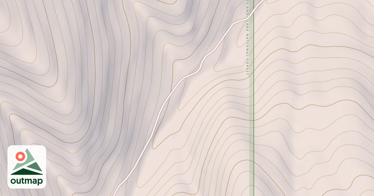 Map of COMB CREEK