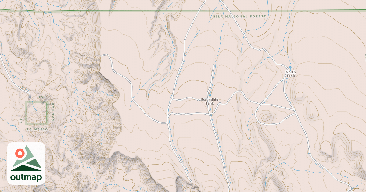 Map of 4000 D