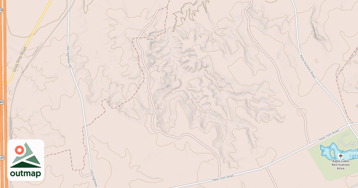 Map of USFS Motor Vehicle Use Map Roads {93BDCDCC-5ABD-4788-B420-F4FC0780288E}