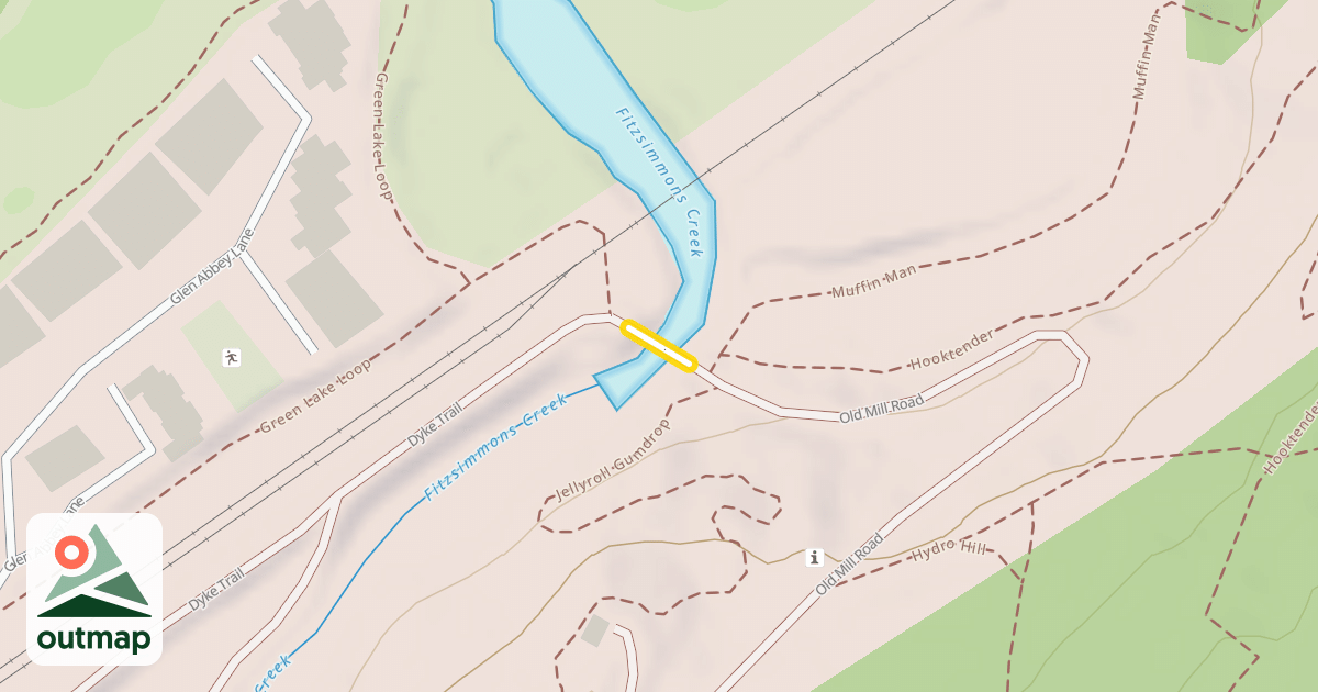 Map of Old Mill Road