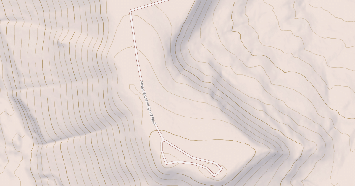 Map preview of HEBER MOUNTAIN SPUR 2