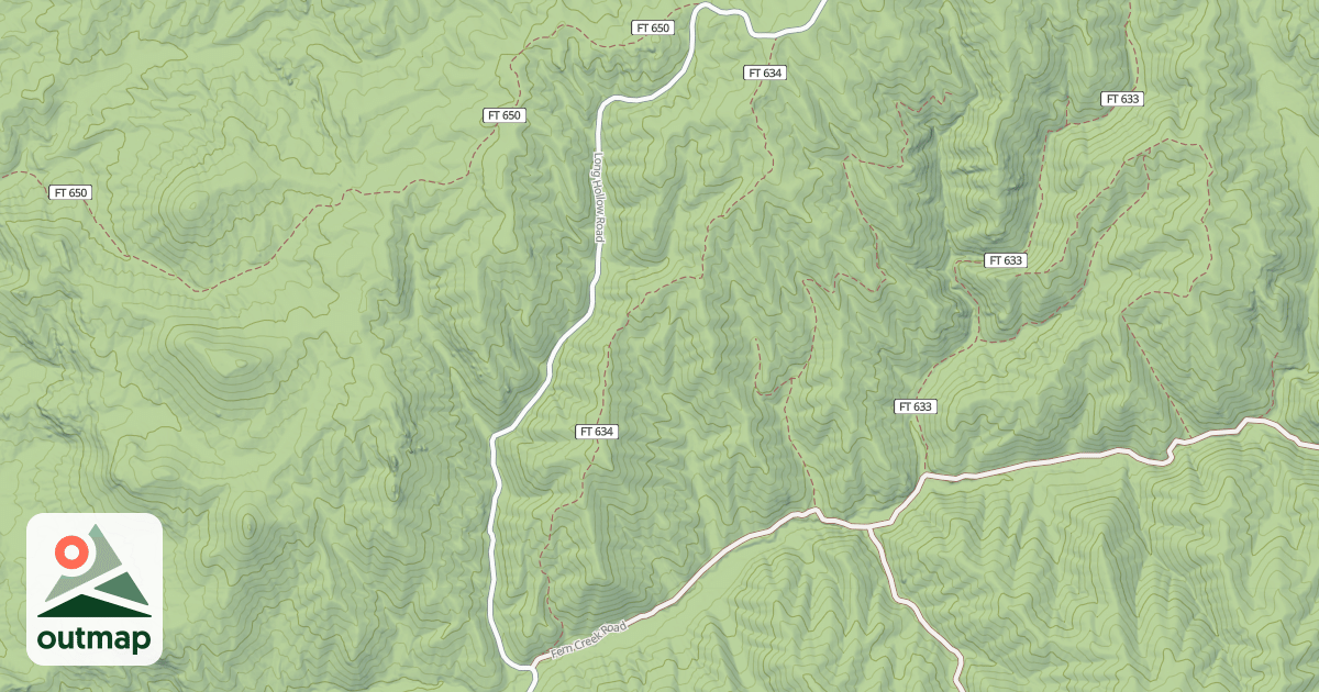 Map of FERN 1