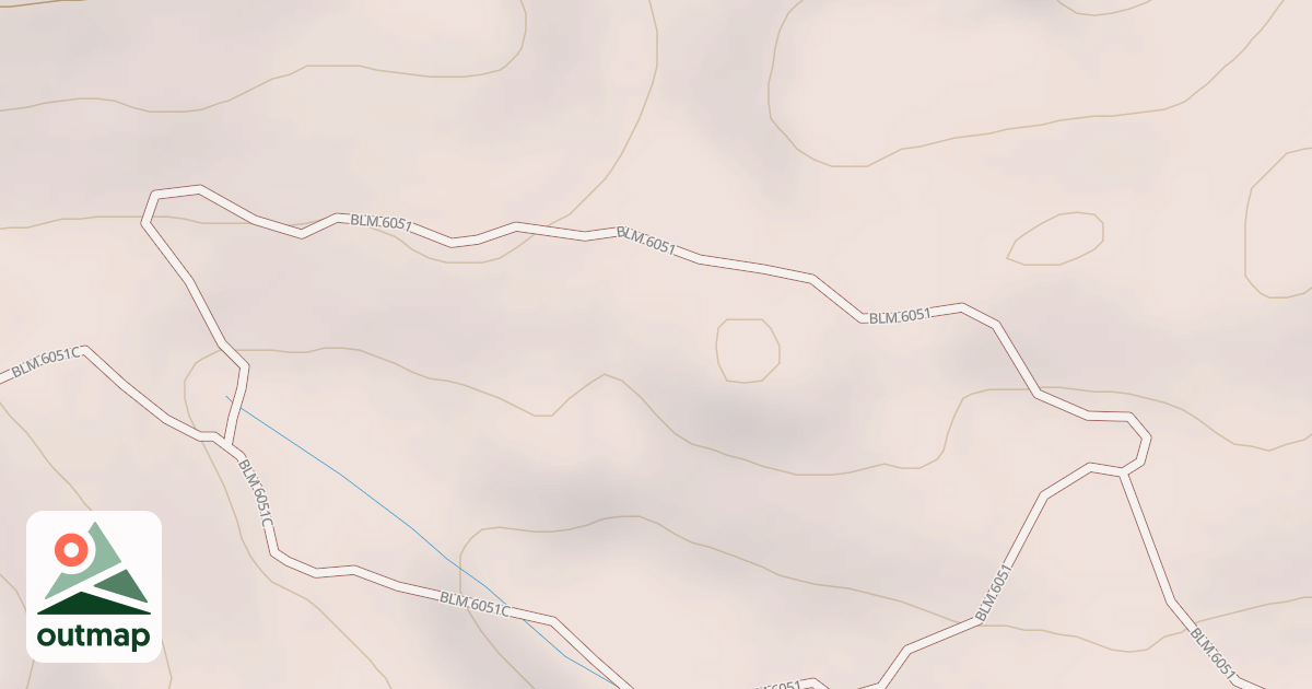 Map of BLM National GTLF Public Motorized Roads a8dfd2ef-4702-4aa7-9d0e-18779d703e65
