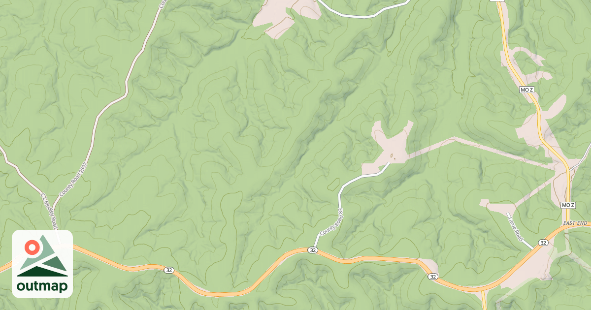 Map of HOOVER HOLLOW