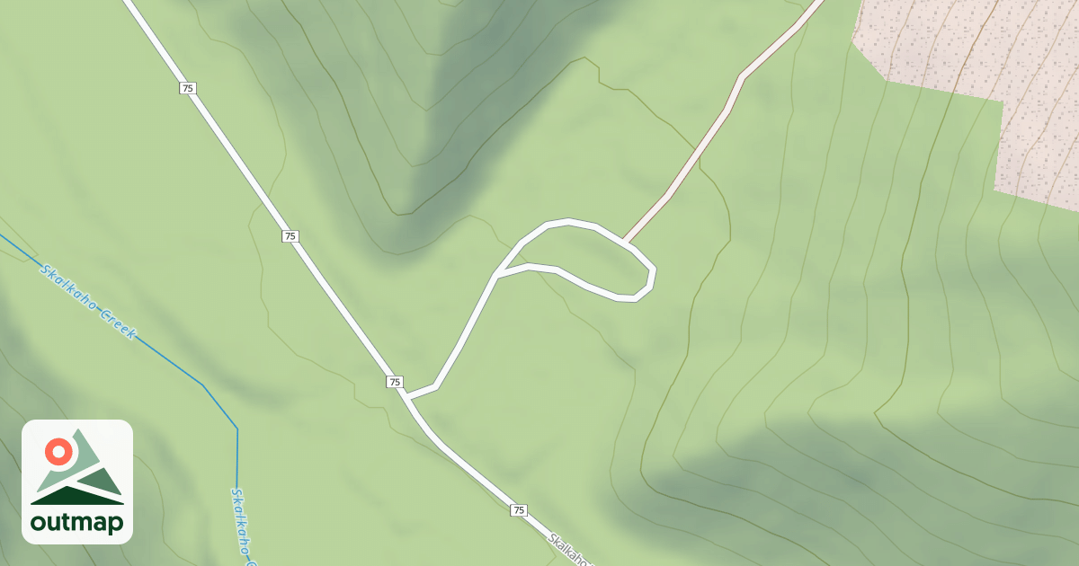 Map of (FDR) HOG TROUGH