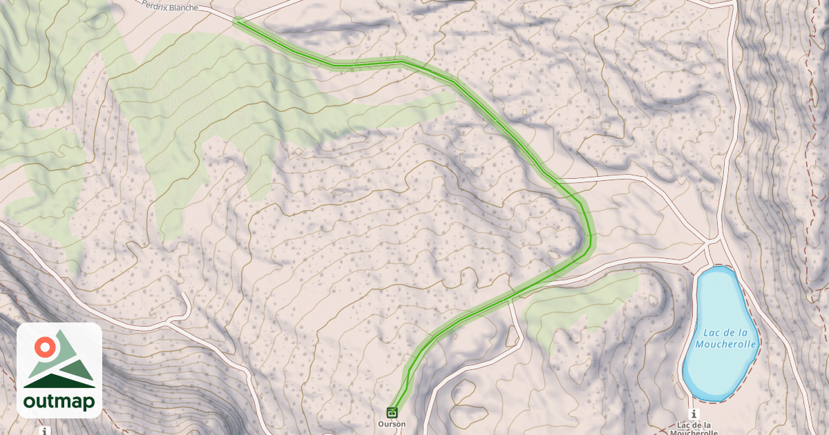 Map of Bouquetin