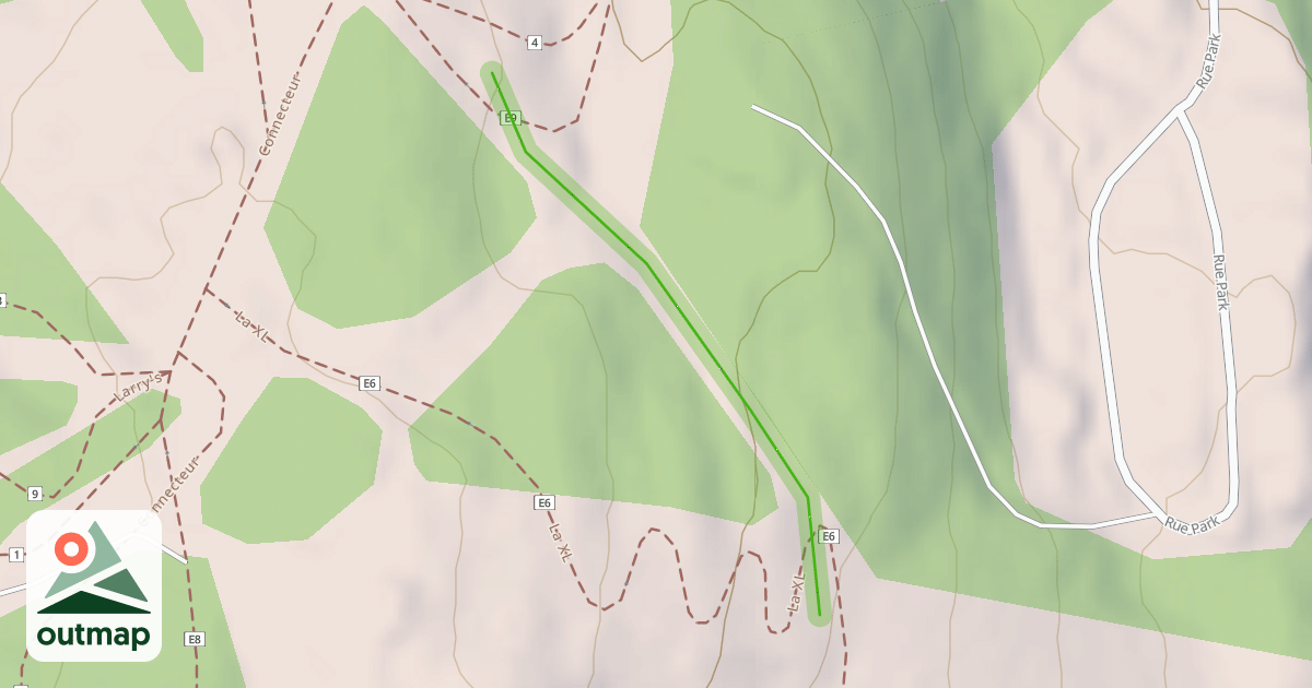 Map of 17. La traverse