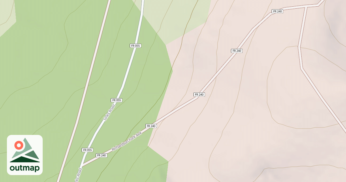 Map of RICHARDSON FORK 4X4