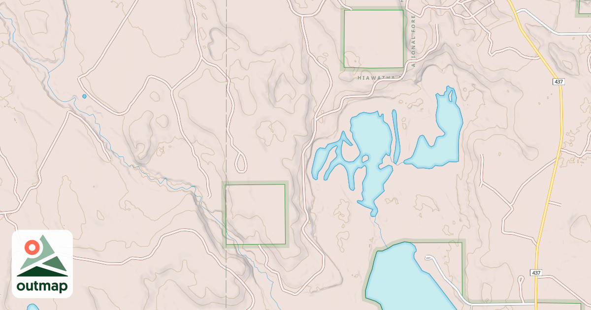 Map of KILPECKER CREEK