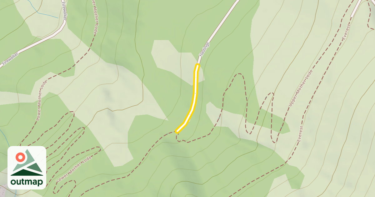 Map of Hastings