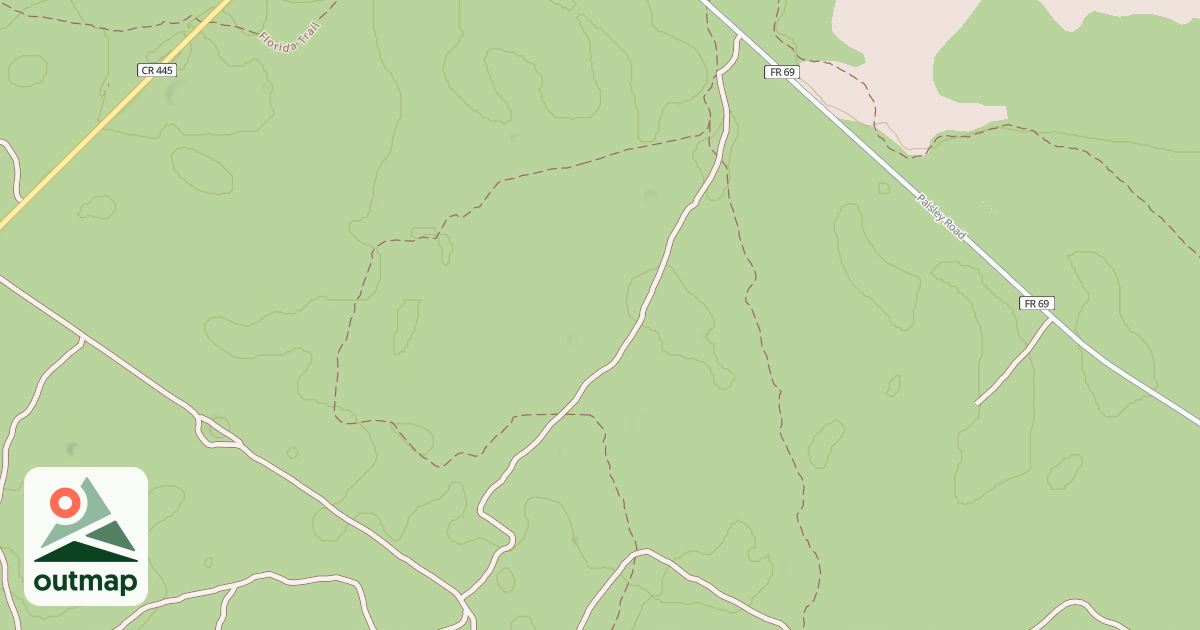 Map of USFS National Forest System Roads {61C05568-3377-43F0-BA4C-2804FB5899E0}