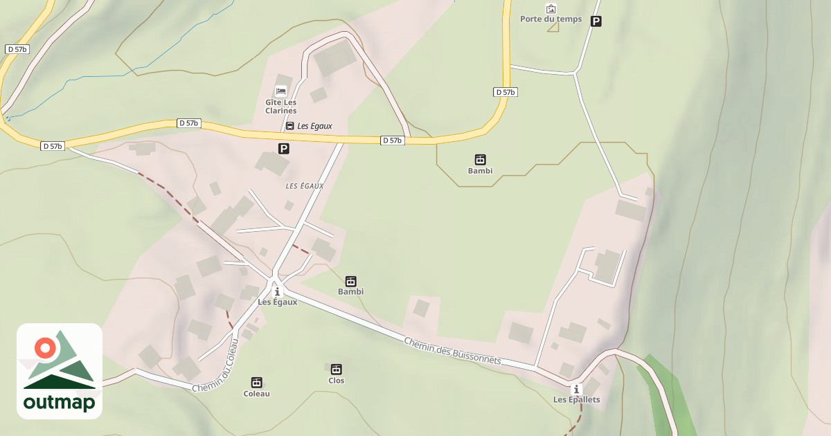 Map of Luge