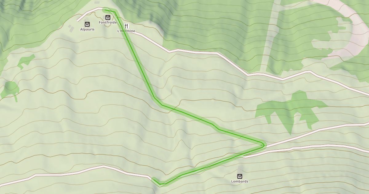 Map preview of Pré-rond