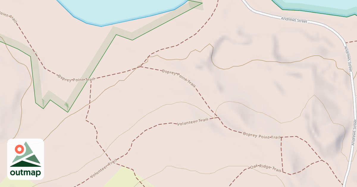 Map of Osprey Point Trail