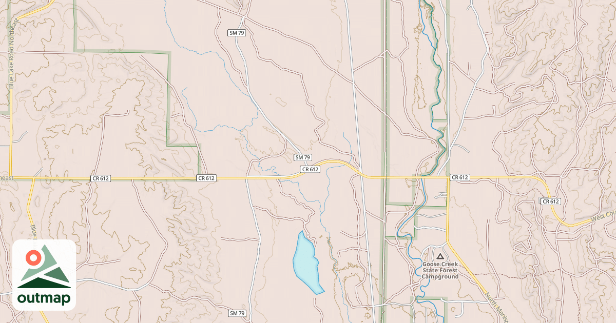 Map of Kalkaska Trail