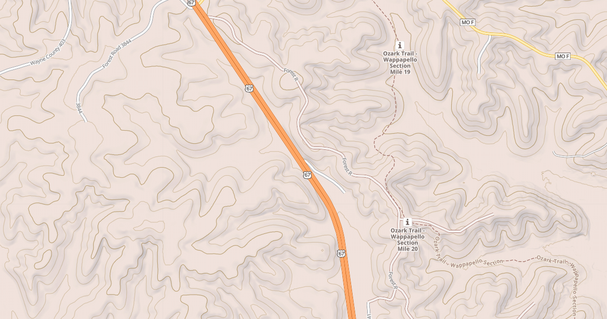 Map preview of SMOOT HOLLOW