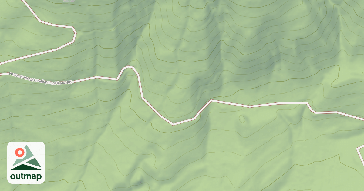 Map of USFS Motor Vehicle Use Map Roads {0FEC0F76-8BB1-45F0-B20B-FDE580F69BB8}