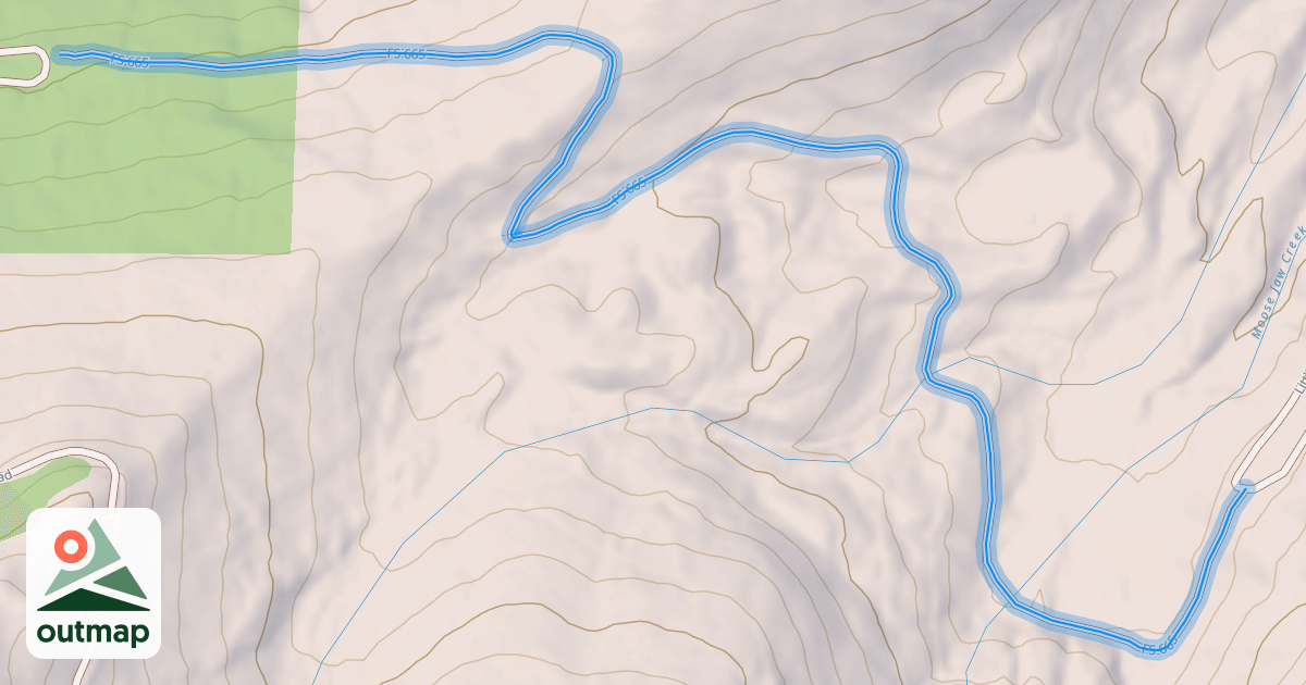 Map of FS 665